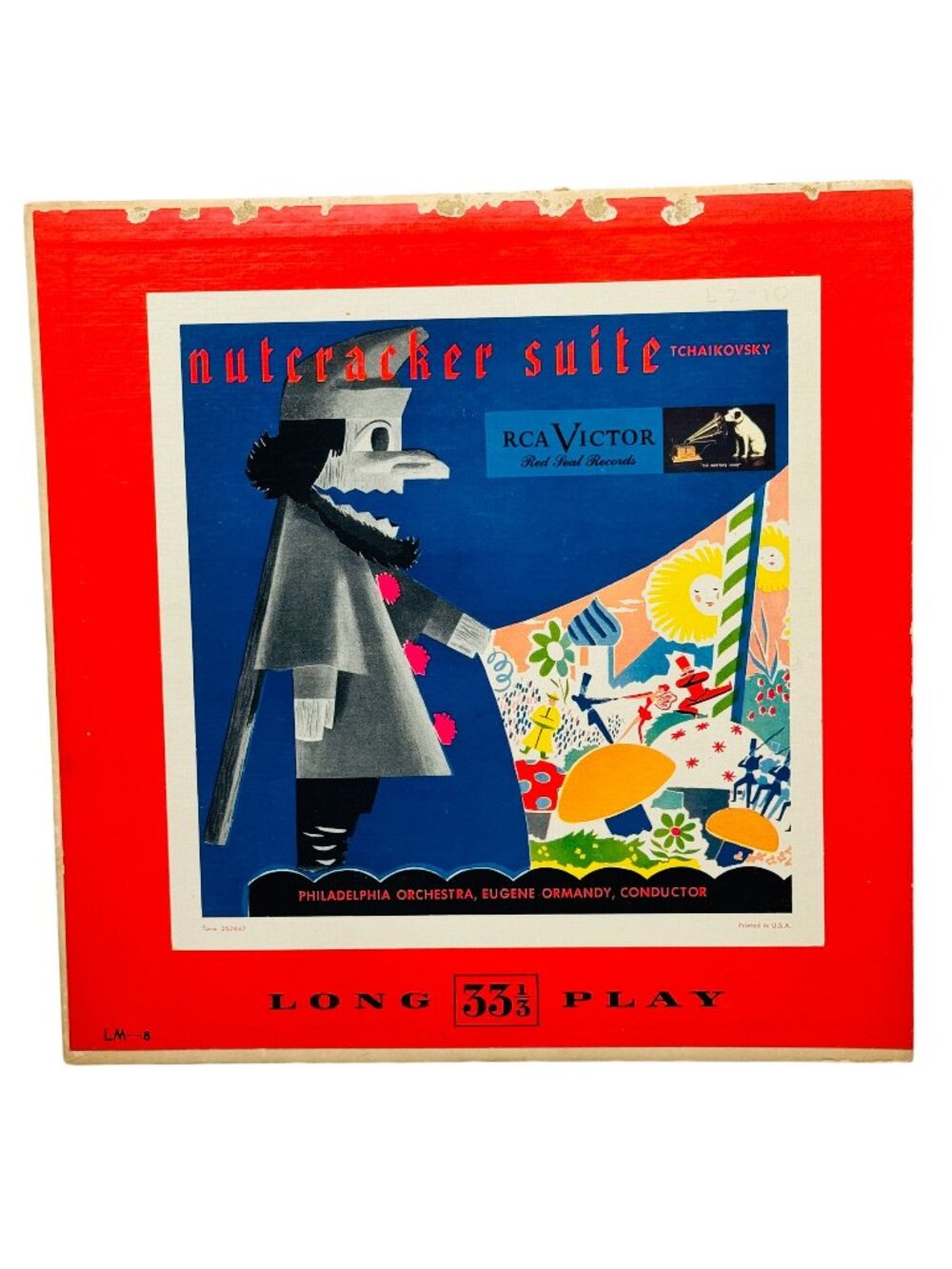 Philadelphia Orchestra Nutcracker Suite 10in Shellac LP 33 RPM LM 8 VG+
